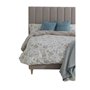 Parure de couette Alexandra House Living Zoe Multicouleur Lit king size 3 Pièces