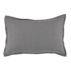 Housse de coussin Alexandra House Living Alda Noir 50 x 70 cm