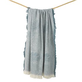 Couverture Alexandra House Living Palma Vert clair 225 x 260 cm