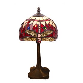 Lampe de bureau Viro Belle Rouge Zinc 60 W 20 x 37 x 20 cm