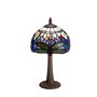 Lampe de bureau Viro Belle Epoque Bleu Zinc 60 W 20 x 37 x 20 cm