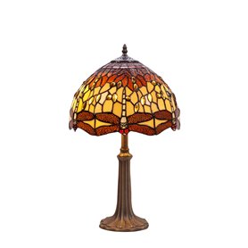 Lampe de bureau Viro Belle Amber Ambre Zinc 60 W 30 x 50 x 30 cm