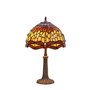 Lampe de bureau Viro Belle Amber Ambre Zinc 60 W 30 x 50 x 30 cm