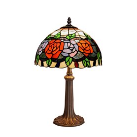 Lampe de bureau Viro Rosy Marron Zinc 60 W 30 x 50 x 30 cm