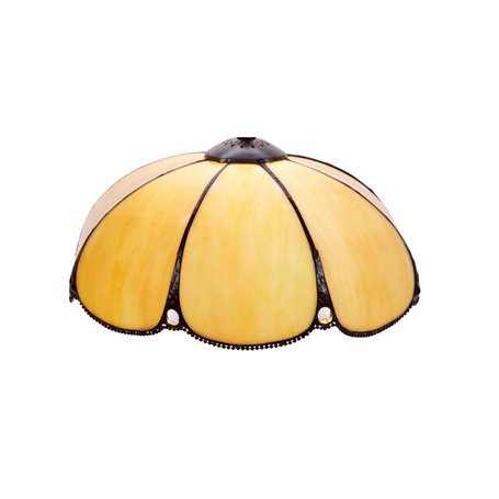 Écran de lampe Viro Virginia Beige Ø 30 cm