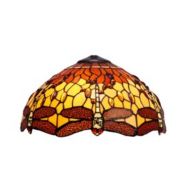 Écran de lampe Viro Belle Amber Ambre Ø 40 cm