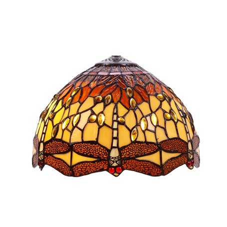 Écran de lampe Viro Belle Amber Ambre Ø 30 cm