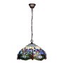 Suspension Viro Belle Epoque Bleu Fer 60 W 40 x 130 x 40 cm