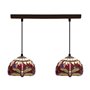 Suspension Viro Rouge Fer 60 W 50 x 20 x 20 cm