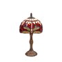 Lampe de bureau Viro Belle Rouge Bordeaux Zinc 60 W 20 x 37 x 20 cm