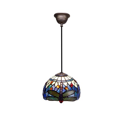 Suspension Viro Belle Epoque Bleu Fer 60 W 20 x 125 x 20 cm