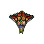 Applique Murale Viro Buttefly Multicouleur Fer 60 W 37 x 30 x 16 cm