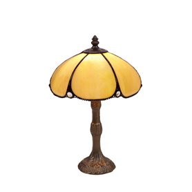 Lampe de bureau Viro Virginia Beige Zinc 60 W 30 x 50 x 30 cm