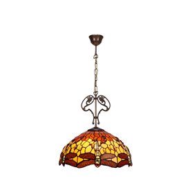 Suspension Viro Belle Amber Ambre Fer 60 W 40 x 135 x 40 cm