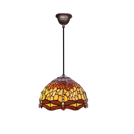 Suspension Viro Belle Amber Ambre Fer 60 W 30 x 125 x 30 cm