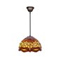 Suspension Viro Belle Amber Ambre Fer 60 W 30 x 125 x 30 cm