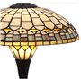 Lampe de bureau Viro Quarz Ambre Zinc 60 W 40 x 56 x 40 cm