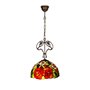 Suspension Viro Rouge Zinc 60 W 30 x 30 x 30 cm