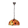 Suspension Viro Diamond Ambre Fer 60 W 40 x 130 x 40 cm