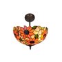 Suspension Viro Diamond Ambre Fer 60 W 40 x 50 x 40 cm