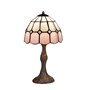 Lampe de bureau Viro Pink Rose Zinc 60 W 20 x 37 x 20 cm