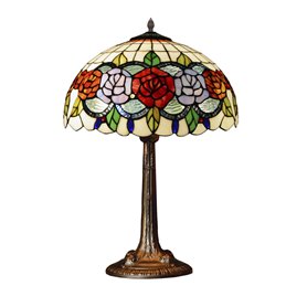 Lampe de bureau Viro Rosy Multicouleur Zinc 60 W 40 x 60 x 40 cm