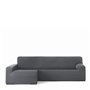 Housse pour chaise longue accoudoir long gauche Eysa BRONX Gris foncé 170 x 110 x 310 cm