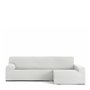 Housse pour chaise longue accoudoir long droit Eysa BRONX Blanc 170 x 110 x 310 cm