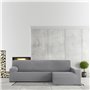 Housse pour chaise longue accoudoir long droit Eysa BRONX Gris 170 x 110 x 310 cm