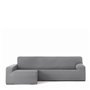 Housse pour chaise longue accoudoir long gauche Eysa BRONX Gris 170 x 110 x 310 cm