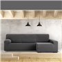 Housse pour chaise longue accoudoir long droit Eysa JAZ Gris foncé 180 x 120 x 360 cm