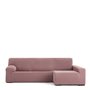 Housse pour chaise longue accoudoir long droit Eysa JAZ Rose 180 x 120 x 360 cm