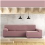 Housse pour chaise longue accoudoir long droit Eysa JAZ Rose 180 x 120 x 360 cm