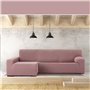 Housse pour chaise longue accoudoir long gauche Eysa JAZ Rose 180 x 120 x 360 cm