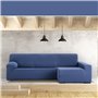 Housse pour chaise longue accoudoir long droit Eysa JAZ Bleu 180 x 120 x 360 cm