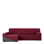 Housse pour chaise longue accoudoir long gauche Eysa JAZ Bordeaux 180 x 120 x 360 cm