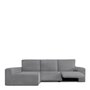 Housse pour chaise longue accoudoir long gauche Eysa JAZ Gris 180 x 120 x 360 cm