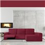 Housse pour chaise longue accoudoir long droit Eysa JAZ Bordeaux 180 x 120 x 360 cm