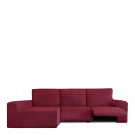 Housse pour chaise longue accoudoir long gauche Eysa JAZ Bordeaux 180 x 120 x 360 cm