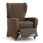 Housse de fauteuil Eysa JAZ Marron 90 x 120 x 85 cm