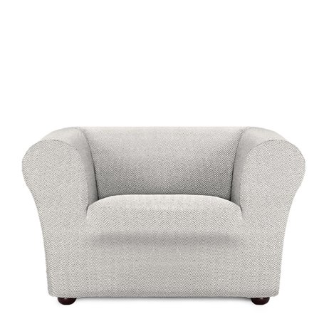 Housse de fauteuil Eysa JAZ Blanc 110 x 100 x 130 cm