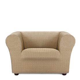 Housse de fauteuil Eysa JAZ Beige 110 x 100 x 130 cm