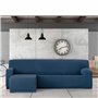 Housse pour chaise longue accoudoir long gauche Eysa TROYA Bleu 170 x 110 x 310 cm