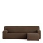 Housse pour chaise longue accoudoir long gauche Eysa TROYA Marron 170 x 110 x 310 cm