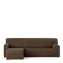 Housse pour chaise longue accoudoir long gauche Eysa TROYA Marron 170 x 110 x 310 cm