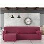 Housse pour chaise longue accoudoir long gauche Eysa TROYA Bordeaux 170 x 110 x 310 cm