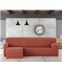 Housse pour chaise longue accoudoir long gauche Eysa TROYA Orange 170 x 110 x 310 cm