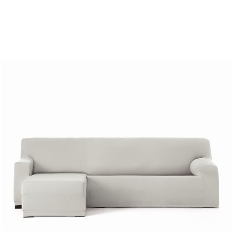 Housse pour chaise longue accoudoir long gauche Eysa BRONX Blanc 110 x 110 x 310 cm