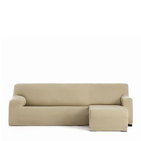 Housse pour chaise longue accoudoir court droit Eysa BRONX Beige 110 x 110 x 310 cm