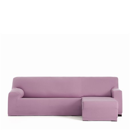 Housse pour chaise longue accoudoir court droit Eysa BRONX Rose 110 x 110 x 310 cm